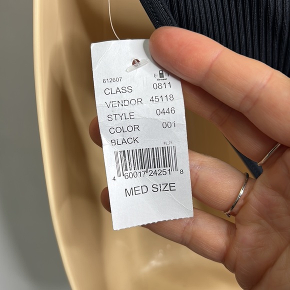 Pacsun LA Hearts 8” rise ribbed thin strap bikini bottom - Picture 3 of 5